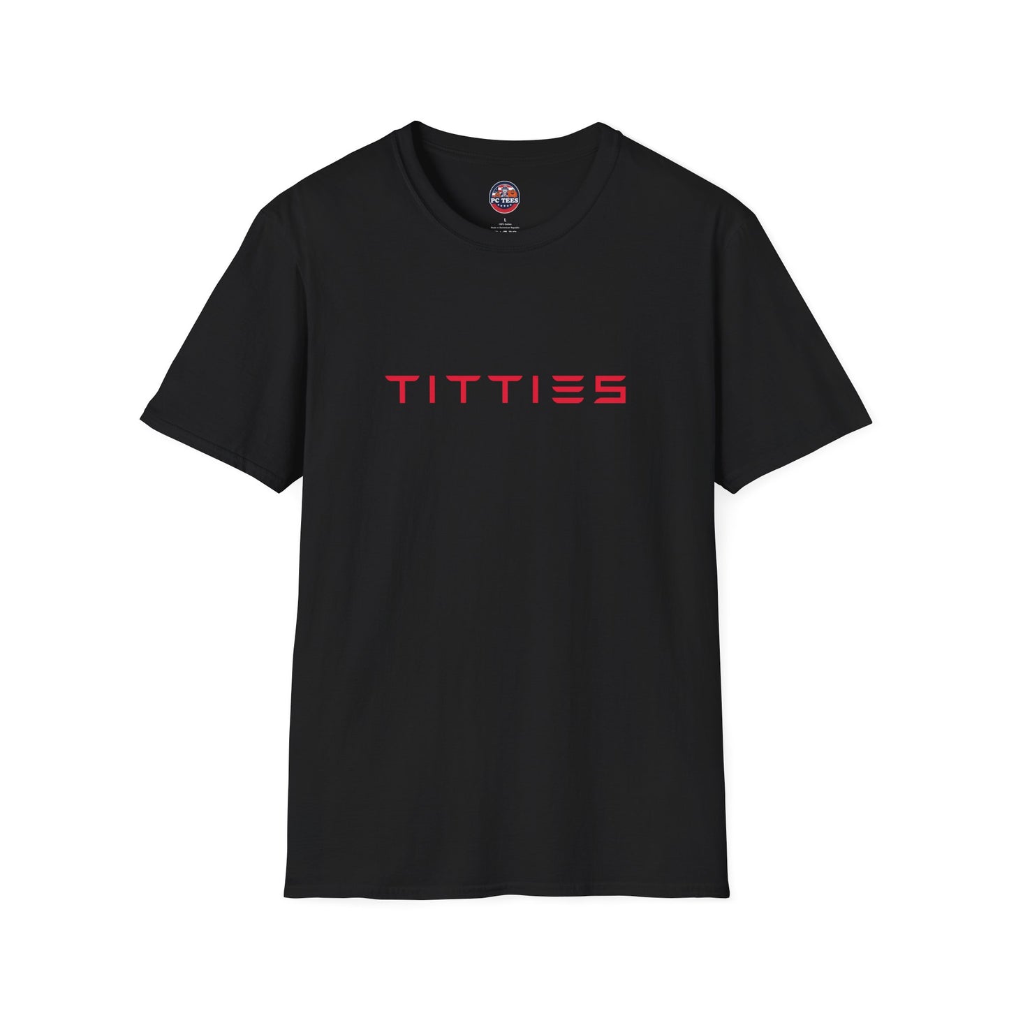 TITTIES - Tesla Parody Tee